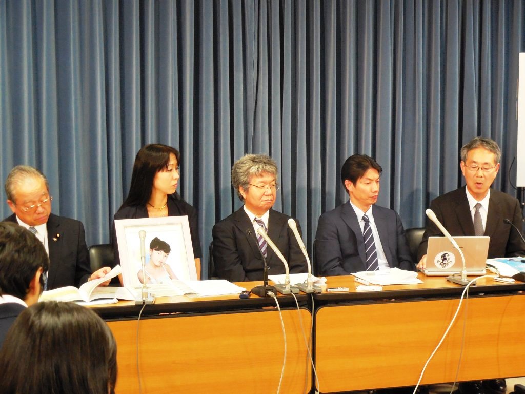 文部科学省記者会における記者会見